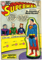 SUPERMAN #147 © August 1961 DC Comics